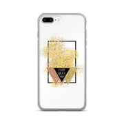 iPhone 7/7 Plus Case - Glitter Logo
